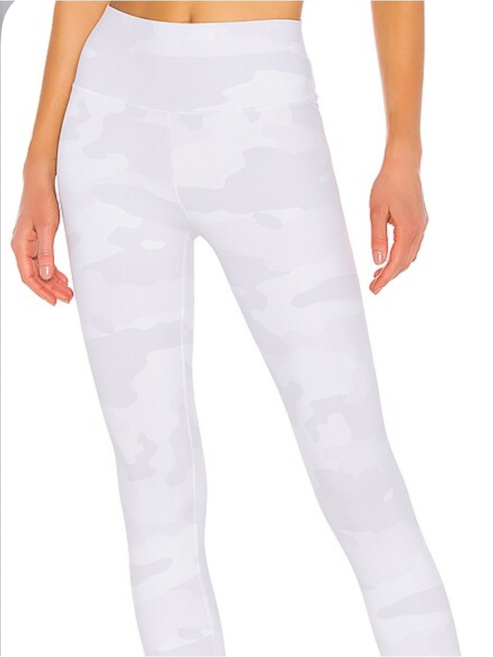 ALO Yoga Vapor Light Gray Camo Leggings